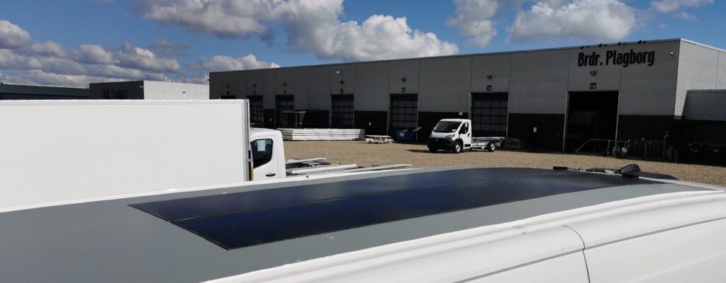 Scandinavia's largest builder of vans our solar panels